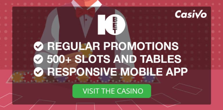 10bet Casino Review Casivo UK