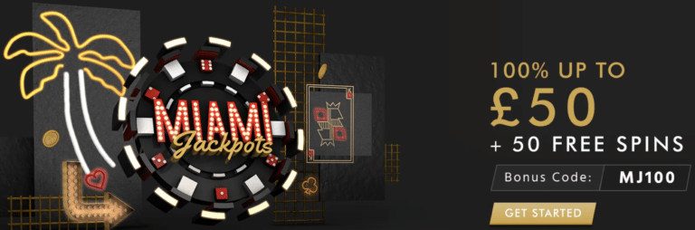 miami jackpots welcome bonus