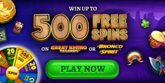 Win up to 500 Free Spins at Swanky Bingo