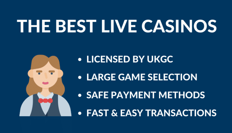 the best live casinos uk